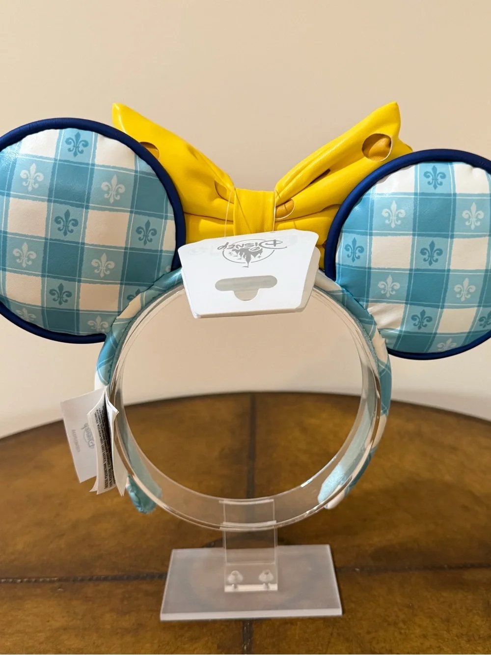 NEW DISNEY EPCOT FRANCE REMY & EMILE RATATOUILE EARS HEADBAND BIG CHEESE BOW